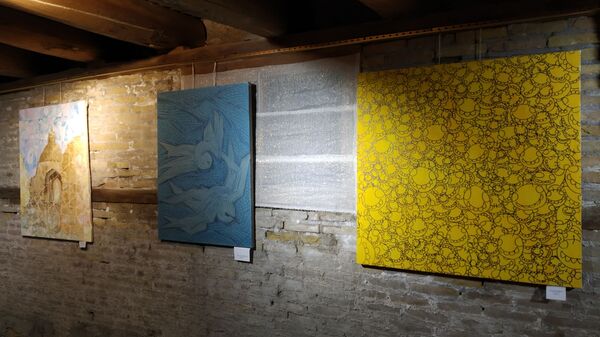 Приют для вдохновения: Бухара превращается в колыбель современной живописи Приют для вдохновения: Бухара превращается в колыбель современной живописи - Sputnik Узбекистан