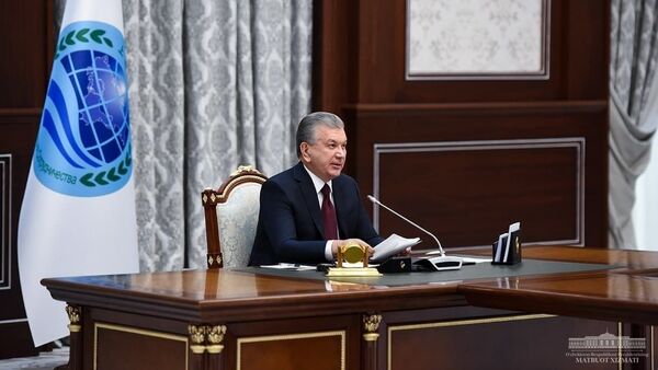 Выступление Президента Республики Узбекистан Шавката Мирзиёева на саммите Шанхайской организации сотрудничества - Sputnik Узбекистан