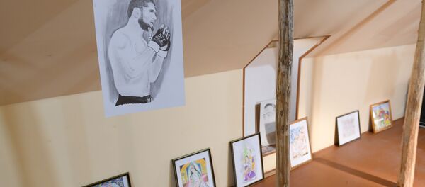 Портрет Хабиба Нурмагомедова - Sputnik Узбекистан