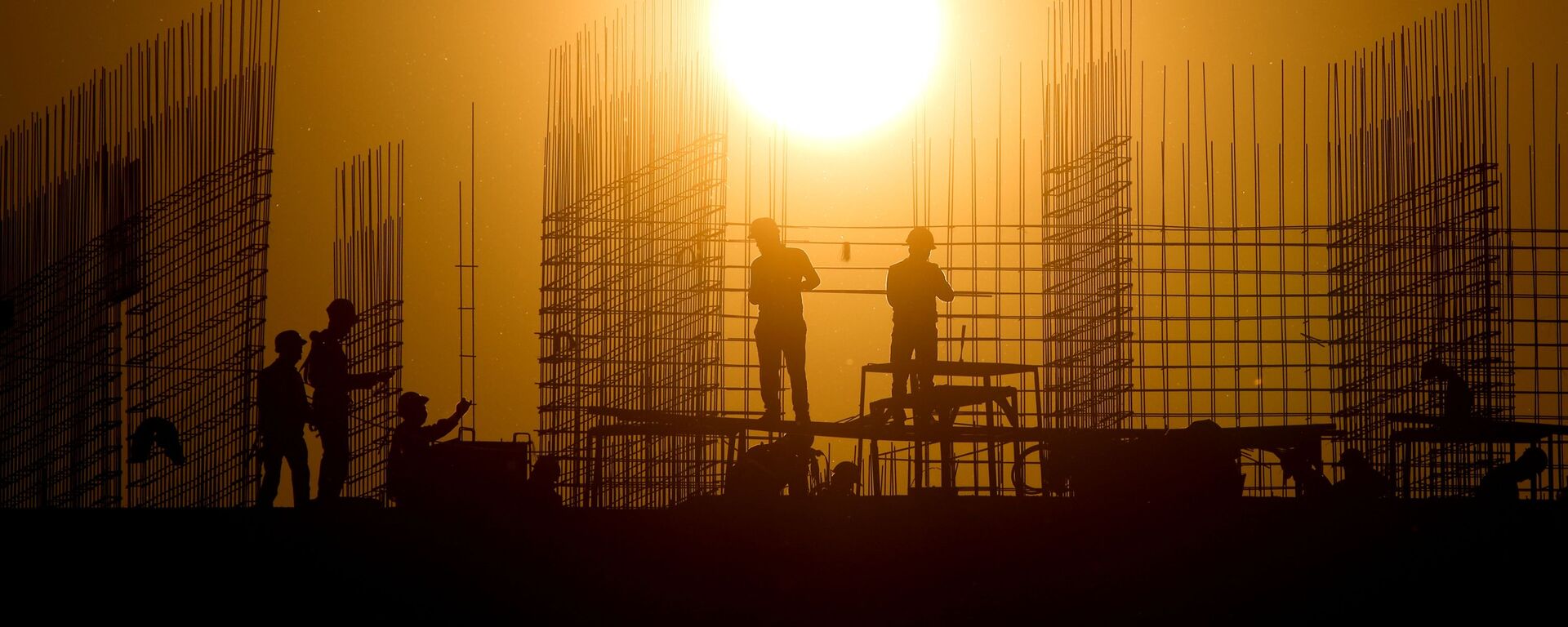 Строительство жилых домов - Sputnik Узбекистан, 1920, 09.02.2021