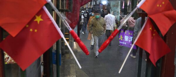 Жители Пекина Жители Пекина - Sputnik Узбекистан