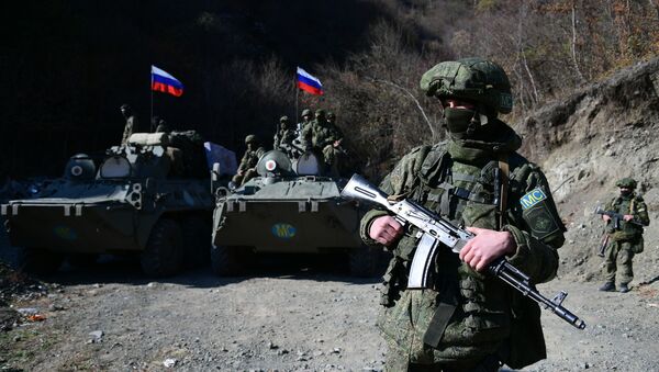 Российские миротворцы в Нагорном Карабахе - Sputnik Ўзбекистон