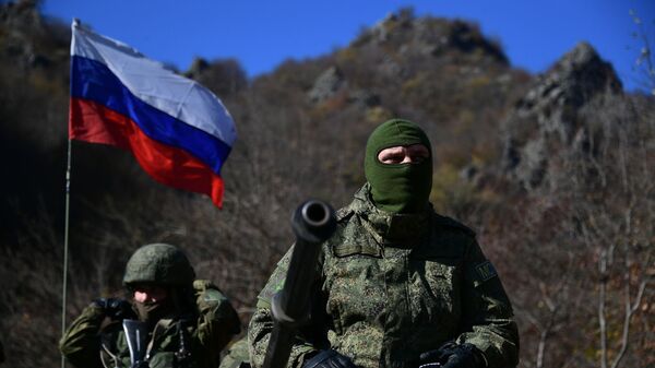 Российские миротворцы в Нагорном Карабахе - Sputnik Ўзбекистон