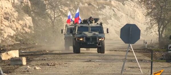 Карабах: российские миротворцы разминировали Лачинский коридор Карабах: российские миротворцы разминировали Лачинский коридор - Sputnik Узбекистан