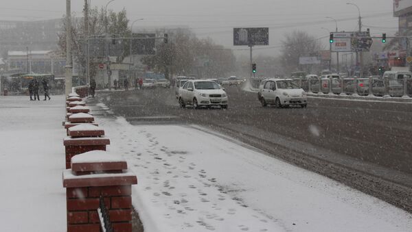 Снег в Узбекистане - Sputnik Узбекистан