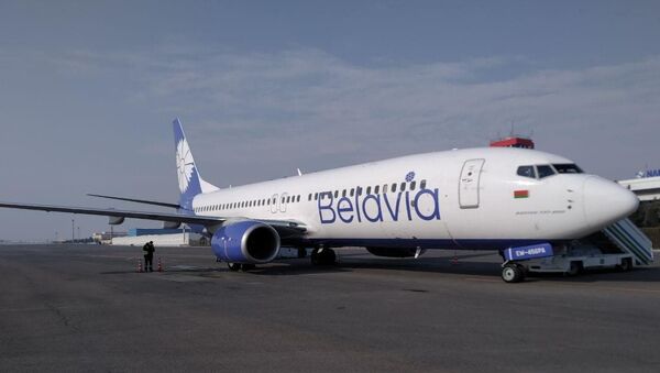 Самолет Belavia - Sputnik Узбекистан
