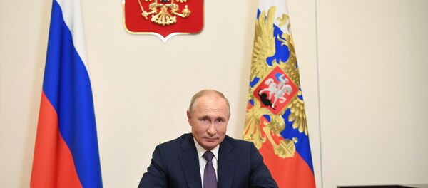 Президент РФ В. Путин - Sputnik Узбекистан