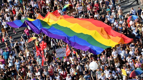 ЛГБТ-парад в Будапеште - Sputnik Узбекистан