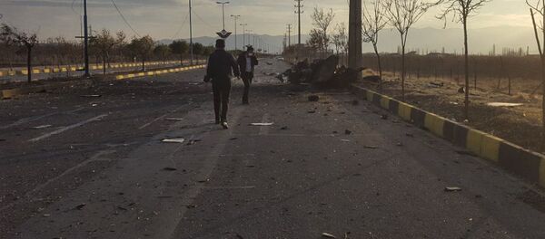 Mesto ubiystva uchenogo-yadershika Moxsena Faxrizade  v Irane - Sputnik O‘zbekiston