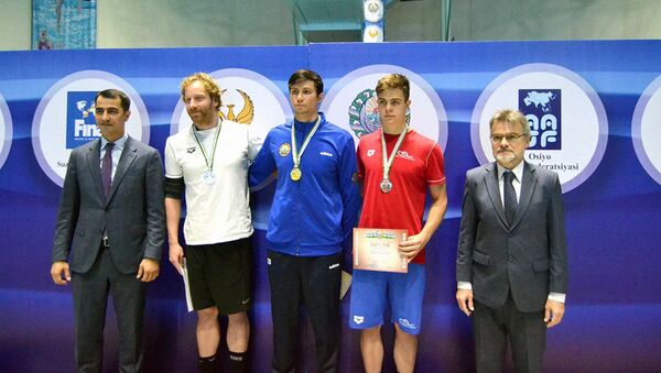 Победители чемпионата РУз по плаванию  - Sputnik Узбекистан