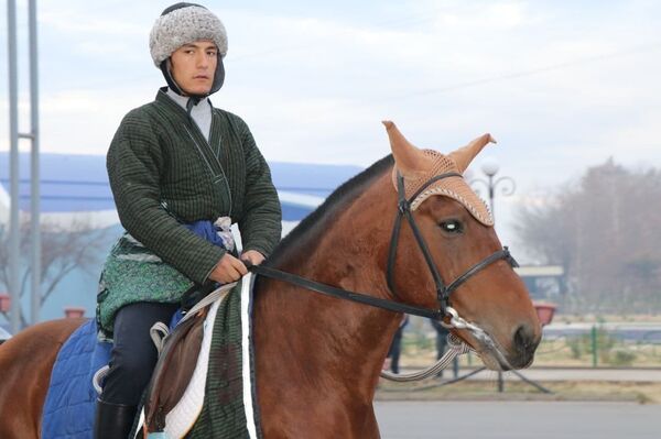 Узбекские наездники отправились из Шахрисабза в столицу - фото - Sputnik Узбекистан
