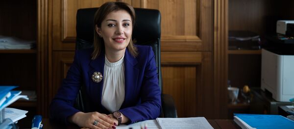 Директор департамента развития интеграции ЕЭК Гоар Барсегян Директор департамента развития интеграции ЕЭК Гоар Барсегян - Sputnik Ўзбекистон