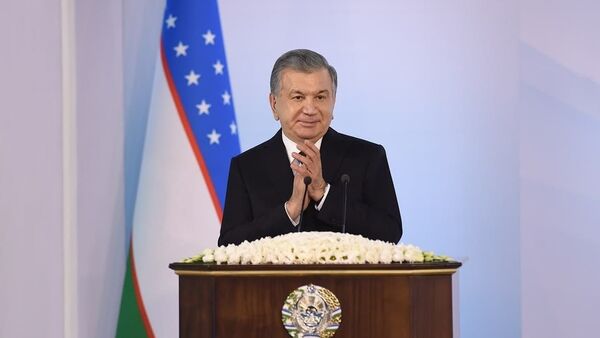 Президент Шавкат Мирзиёев принял участие и выступил на церемонии открытия Ташкентского металлургического завода - Sputnik Ўзбекистон