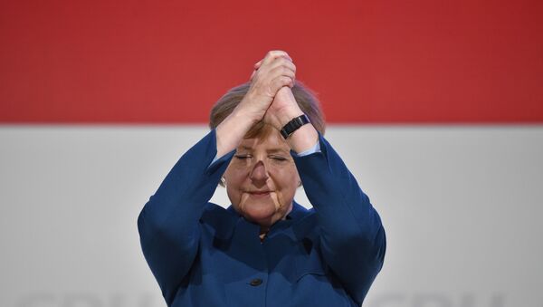 Kantsler Germanii Angela Merkel  - Sputnik Oʻzbekiston