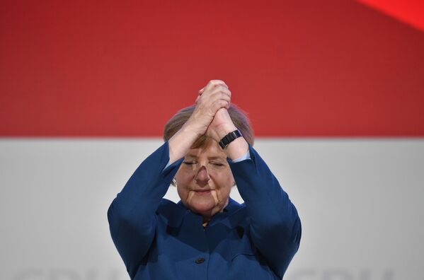 Kansler Germanii Angela Merkel  - Sputnik O‘zbekiston