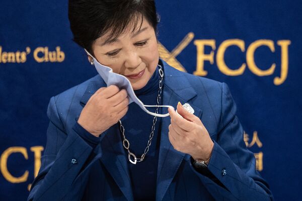Gubernator Tokio Yuriko Koike - Sputnik O‘zbekiston