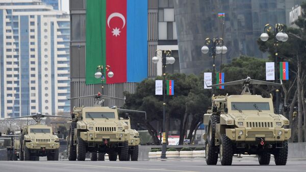 Parad pobedi v Azerbaydjane  - Sputnik O‘zbekiston
