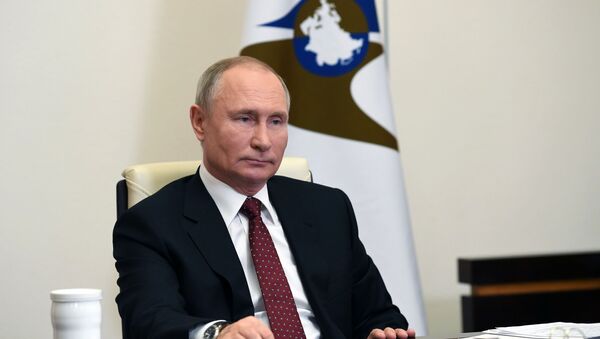 Президент РФ В. Путин принял участие в заседании ВЕЭС - Sputnik Ўзбекистон
