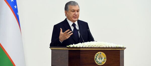 Шавкат Мирзиёев на совещании в Ургенче - Sputnik Узбекистан