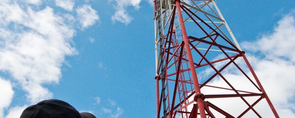 Монтаж вышек сотовой связи - Sputnik Узбекистан