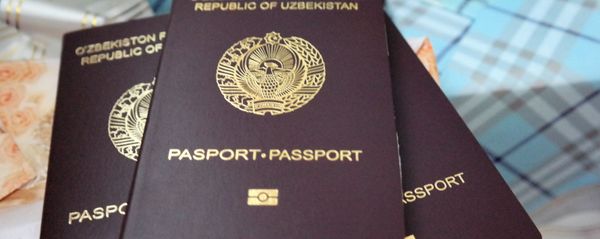 Загранпаспорт гражданина Узбекистана  - Sputnik Узбекистан