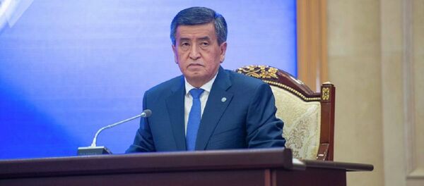 Eks-prezident Kirgizstana  Sooronbay Jeenbekov - Sputnik O‘zbekiston