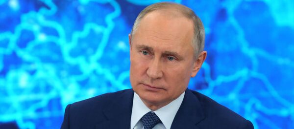 Большая пресс-конференция Владимира Путина - Sputnik Узбекистан