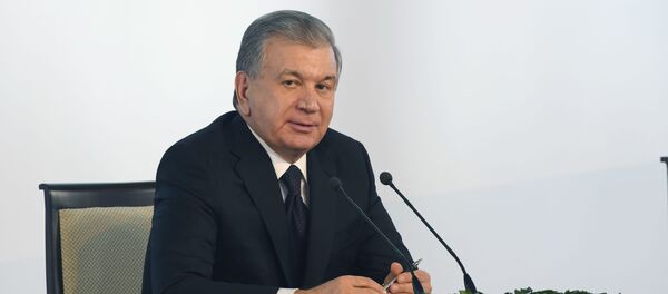 Президент Узбекистана Шавкат Мирзиёев Президент Узбекистана Шавкат Мирзиёев - Sputnik Узбекистан