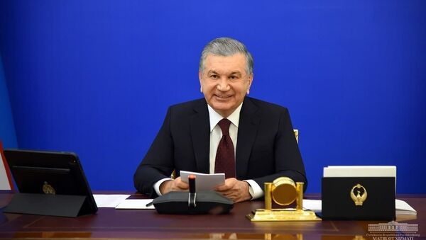 Президент Узбекистана Шавкат Мирзиёев на саммите СНГ - Sputnik Узбекистан