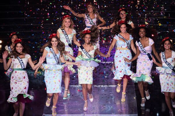 Miss Fransiya-2021 tanlovi ishtirokchilari.  - Sputnik O‘zbekiston