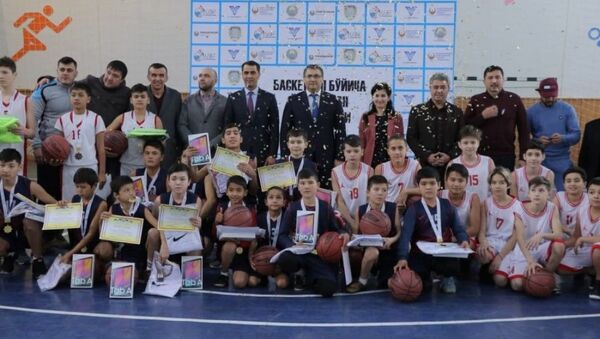 Чемпионат Узбекистана по баскетболу среди подростков - Sputnik Узбекистан