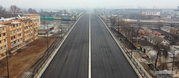 В столице сдан в эксплуатацию еще один мост - Sputnik Узбекистан