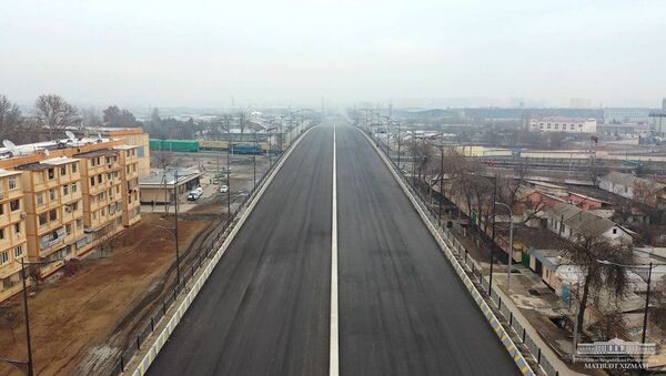 В столице сдан в эксплуатацию еще один мост - Sputnik Узбекистан
