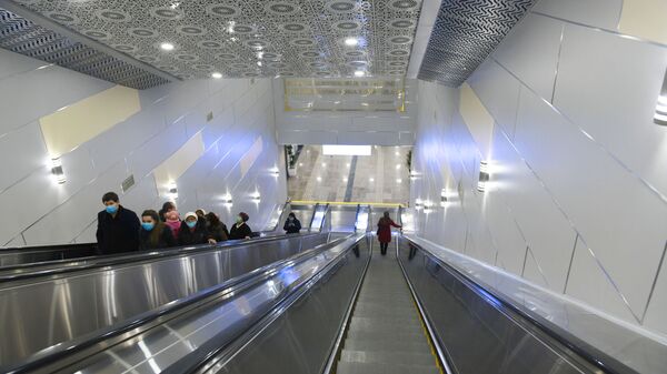 Первые пассажиры сергелийской линии Ташкентского метрополитена - Sputnik Узбекистан