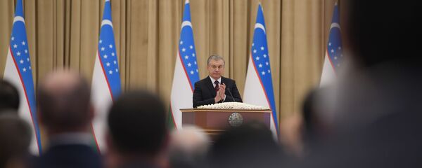 Президент Узбекистана Шавкат Мирзиёев озвучил послание Олий Мажлису Президент Узбекистана Шавкат Мирзиёев озвучил послание Олий Мажлису - Sputnik Узбекистан