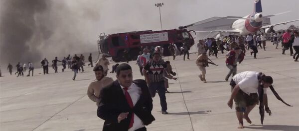 Obstrel aeroporta v Yemene: chislo jertv viroslo do 13 - Sputnik O‘zbekiston