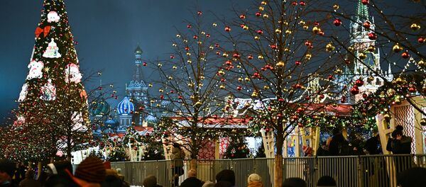 Москва в преддверии Нового года - Sputnik Узбекистан