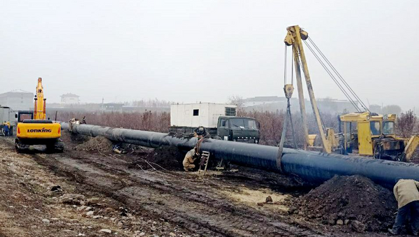 В Ташкенте началось строительство нового газопровода - Sputnik Узбекистан