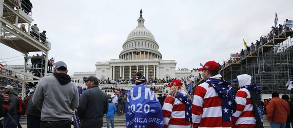 Aksiya protesta storonnikov D. Trampa v Vashingtone - Sputnik O‘zbekiston