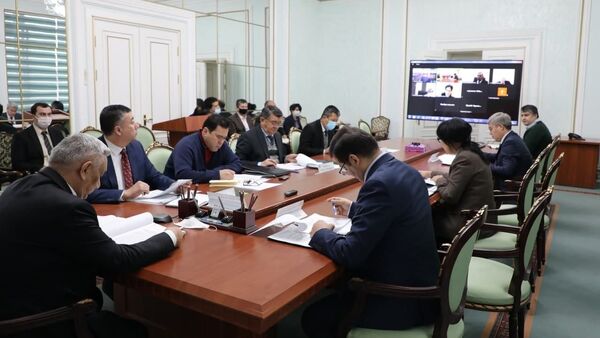 Заседание Центральной избирательной комиссии Республики Узбекистан - Sputnik Узбекистан