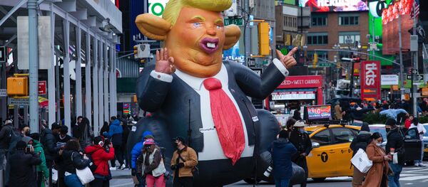 Изображение Дональда Трампа - Sputnik Узбекистан