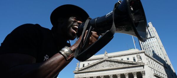 Протесты в Нью-Йорке - Sputnik Узбекистан