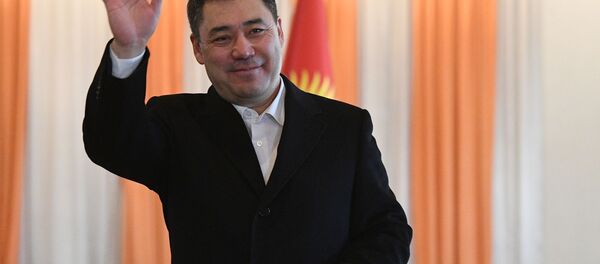 Кандидат в президенты Кыргызской Республики Садыр Жапаров - Sputnik Ўзбекистон