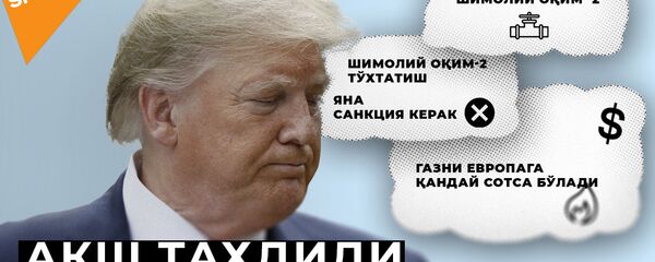 “Шимолий оқим 2”: АҚШ Европа компанияларига янги санкциялар билан дағдаға қилмоқда - Sputnik Ўзбекистон