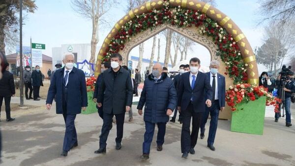 Встреча казахской делегации в кишлаке Эшонобод - как это было - Sputnik Узбекистан
