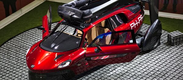 Letayushiy avtomobil PAL-V na Jenevskom avtosalone 2018 - Sputnik O‘zbekiston