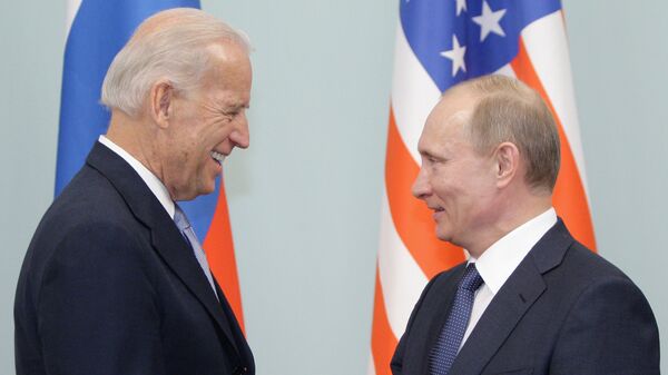 Vstrecha Vladimira Putina s Djozefom Baydenom v Moskve - Sputnik O‘zbekiston