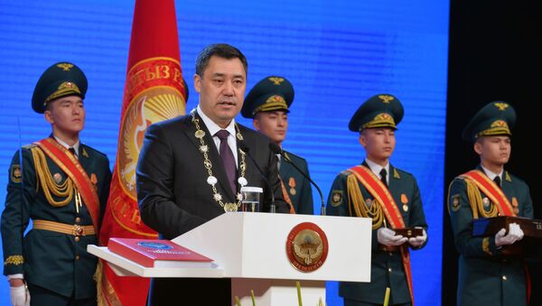 Инаугурация избранного президента Кыргызстана Садыра Жапарова - Sputnik Ўзбекистон