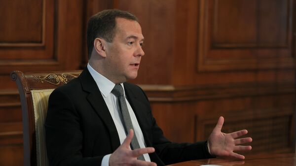 Zamestitel predsedatelya Sovbeza RF D. Medvedev - Sputnik Oʻzbekiston
