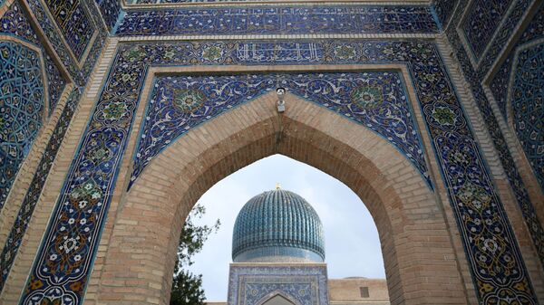 Gur-Emir - mavzoley Tamerlana i yego semi v Samarkande, Uzbekistan - Sputnik Oʻzbekiston